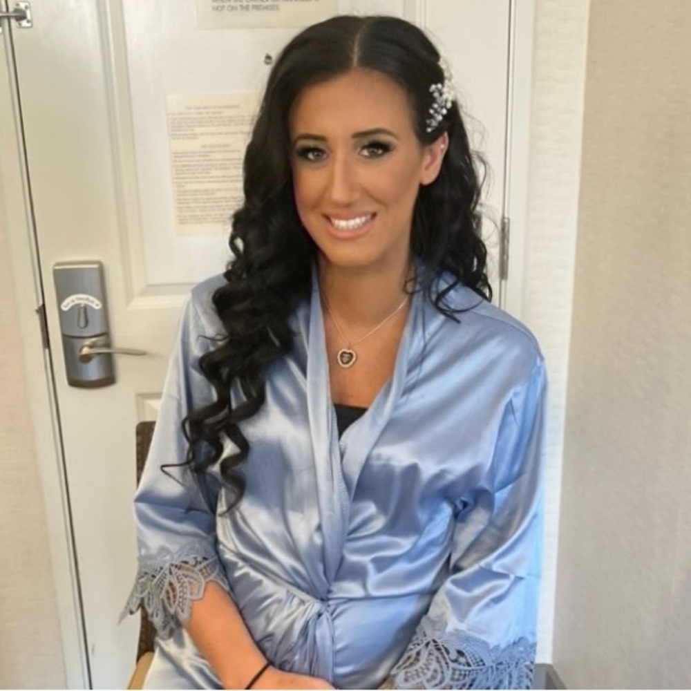 Silk robe